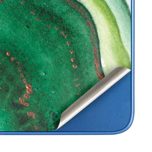Kiwi Watercolor Geode Moto G Play 4G (2024) Skin