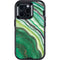 Kiwi Watercolor Geode Otterbox Defender iPhone Skin