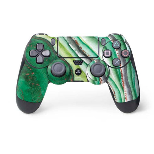 Kiwi Watercolor Geode PlayStation PS4 Skins