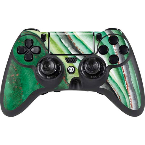 Kiwi Watercolor Geode PlayStation PS4 Skins