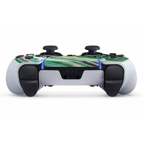 Kiwi Watercolor Geode PS5 DualSense Edge Pro Controller Skin