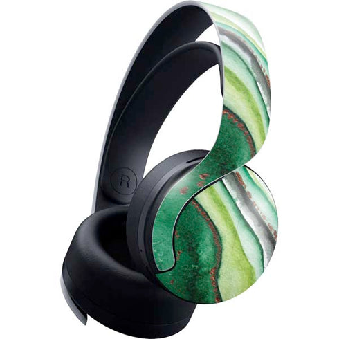 Kiwi Watercolor Geode PlayStation PS5 Skins