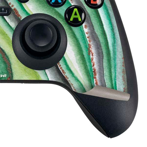 Kiwi Watercolor Geode Xbox Series X Bundle Skin