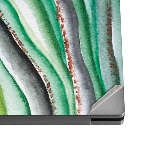 Kiwi Watercolor Geode Dell XPS Skin