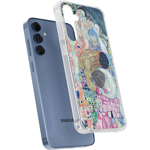 Klimt - Death and Life by Klimt Galaxy A55 5G Clear Case