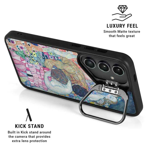 Klimt - Death and Life by Klimt Galaxy S25 Kickstand Case