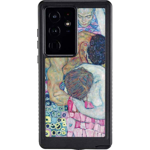 Klimt - Death and Life by Klimt Galaxy S24 Ultra Waterproof Case