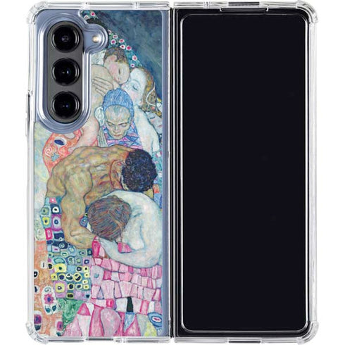 Klimt - Death and Life by Klimt Galaxy Z Fold5 5G Clear Case