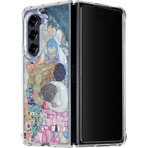Klimt - Death and Life by Klimt Galaxy Z Fold5 5G Clear Case