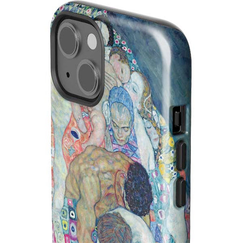 Klimt - Death and Life by Klimt iPhone 15 Impact Case