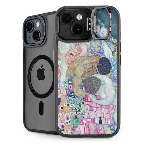 Klimt - Death and Life by Klimt iPhone 15 Kickstand Case