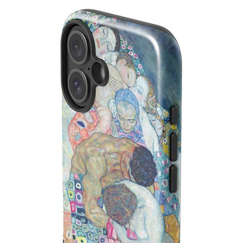 Klimt - Death and Life by Klimt iPhone 16 Impact Case