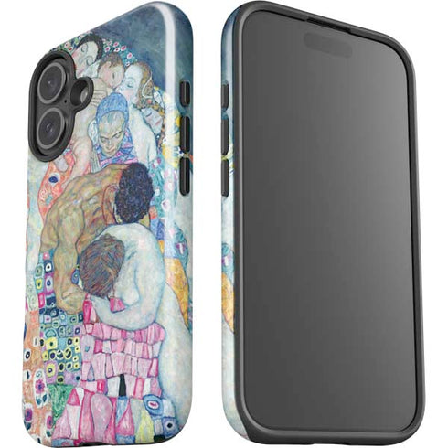 Klimt - Death and Life by Klimt iPhone 16 Plus Impact Case
