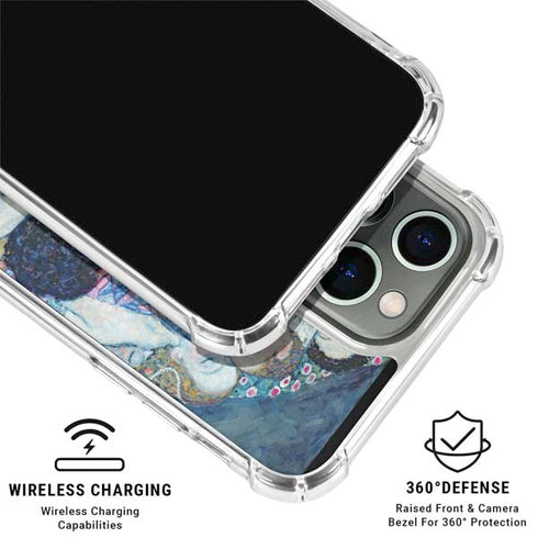 Klimt - Death and Life by Klimt iPhone 16 Pro Clear Case