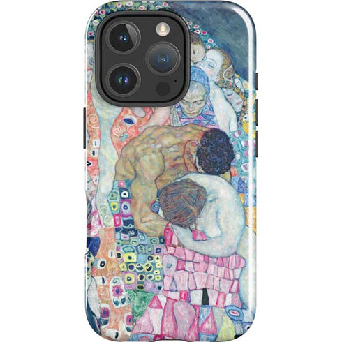 Klimt - Death and Life by Klimt iPhone 16 Pro Impact Case