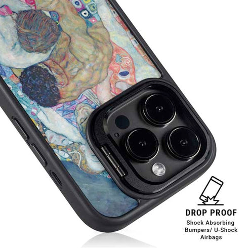 Klimt - Death and Life by Klimt iPhone 16 Pro Kickstand Case