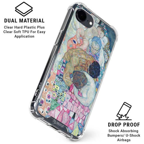 Klimt - Death and Life by Klimt iPhone 16e Clear Case