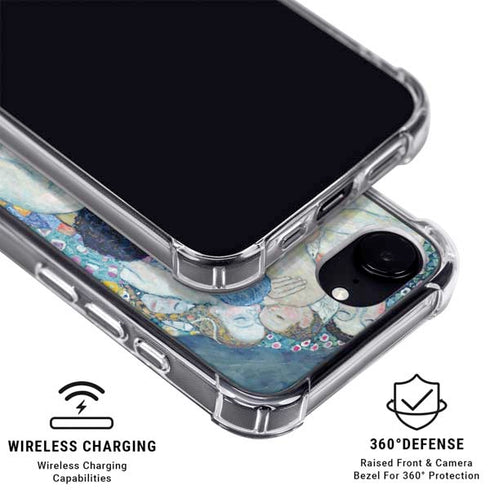 Klimt - Death and Life by Klimt iPhone 16e MagSafe Case