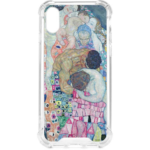 Klimt - Death and Life by Klimt iPhone XS Clear Case