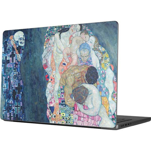 Klimt - Death and Life by Klimt Apple MacBook Pro 14-inch Skin