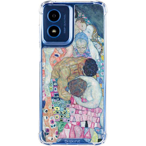 Klimt - Death and Life by Klimt Moto G 5G (2024) Clear Case