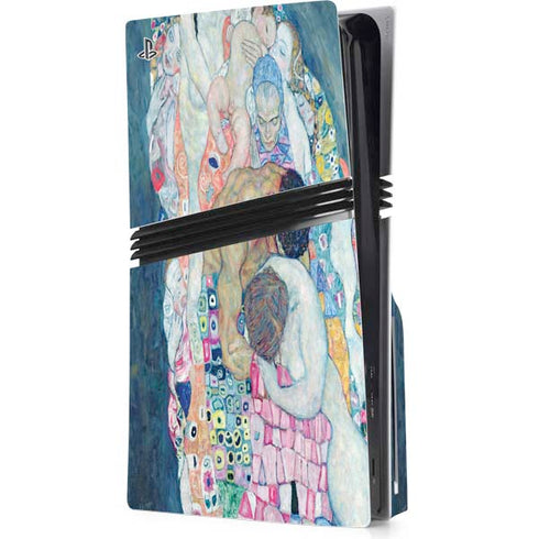 Klimt - Death and Life by Klimt PS5 Pro Disk Console Skin