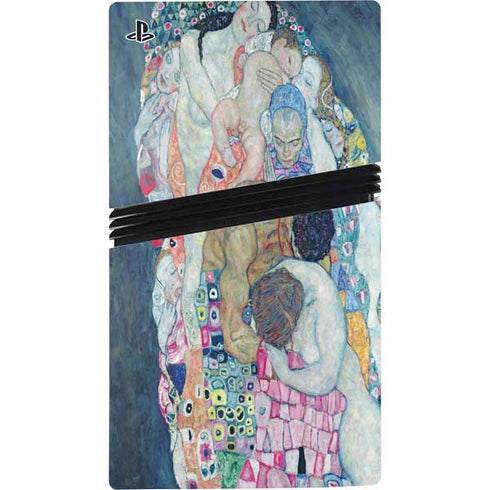 Klimt - Death and Life by Klimt PS5 Pro Disk Console Skin