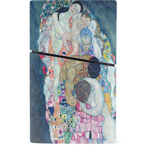 Klimt - Death and Life by Klimt PS5 Slim Digital Edition Console Skin