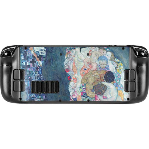 Gustav Klimt Death and Life Steam Deck Handheld Gaming Computer Skin