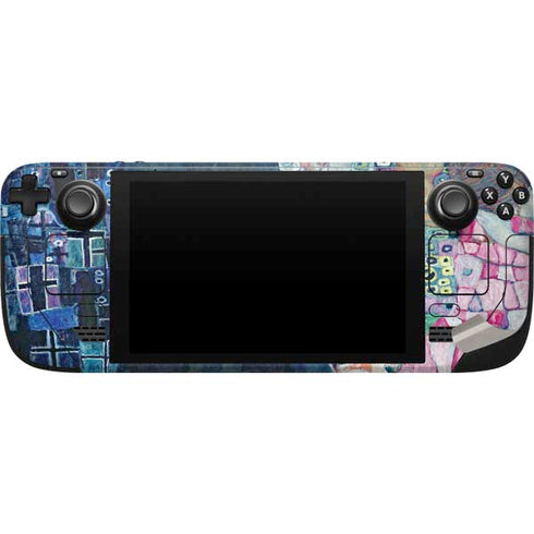 Gustav Klimt Death and Life Steam Deck Handheld Gaming Computer Skin