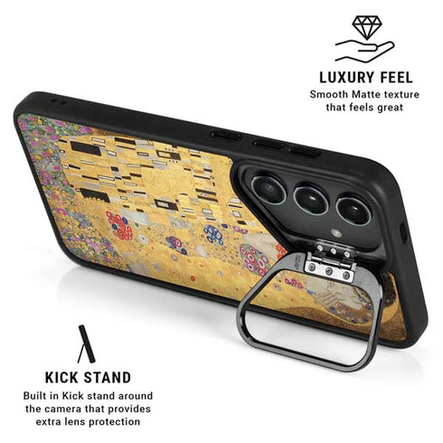 Klimt - The Kiss by Klimt Galaxy S24 FE Kickstand Case