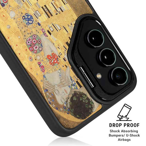 Klimt - The Kiss by Klimt Galaxy S24 FE Kickstand Case