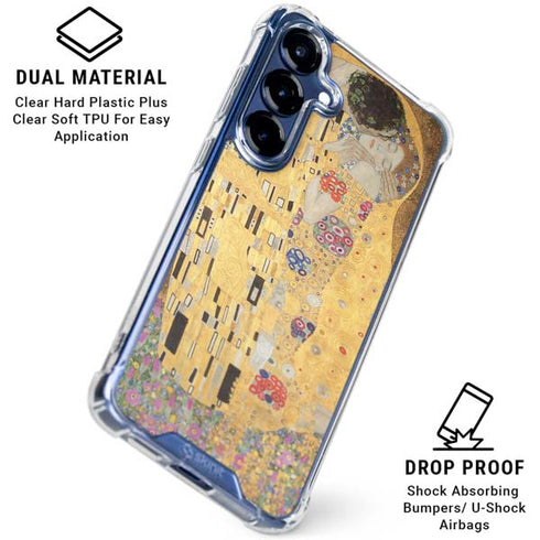 Klimt - The Kiss by Klimt Galaxy S25 Clear Case