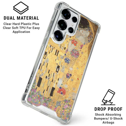 Klimt - The Kiss by Klimt Galaxy S25 Ultra Clear Case