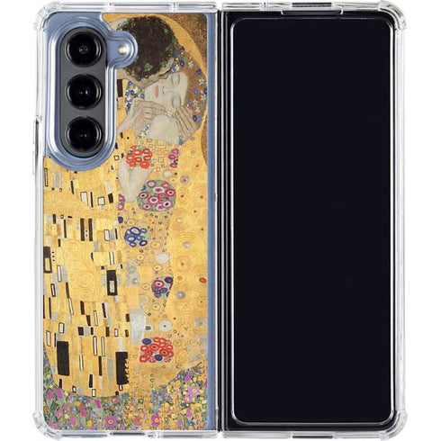 Klimt - The Kiss by Klimt Galaxy Z Fold5 5G Clear Case