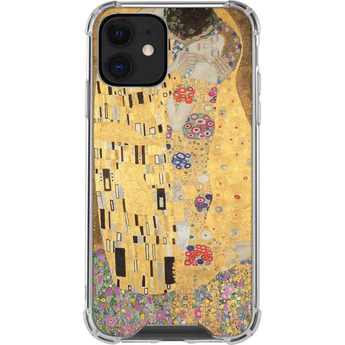 Gustav Klimt The Kiss iPhone 12 Mini Clear Case