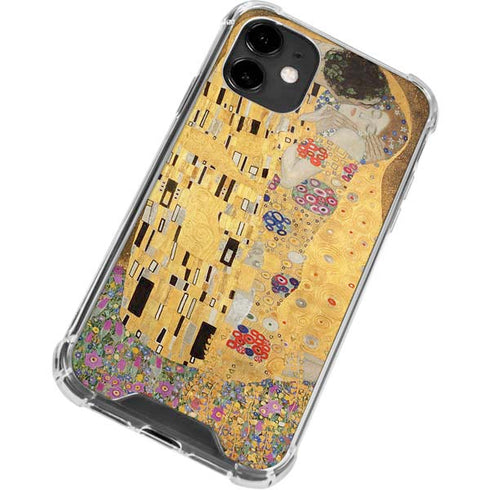 Gustav Klimt The Kiss iPhone 12 Mini Clear Case