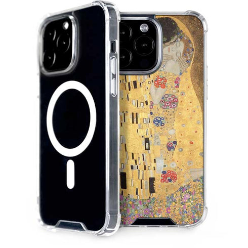 Klimt - The Kiss by Klimt iPhone Cases