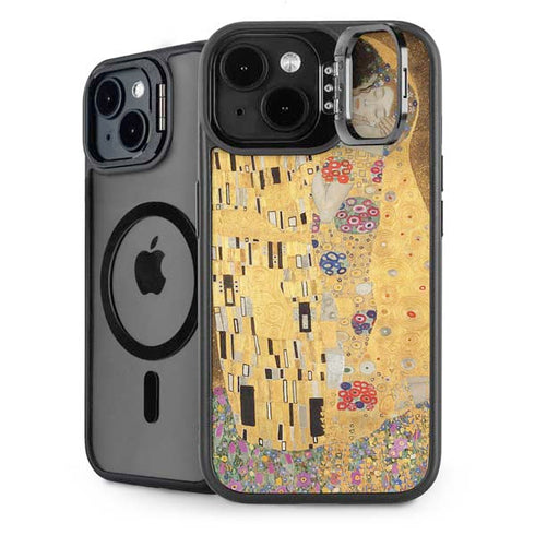 Klimt - The Kiss by Klimt iPhone 14 Plus Kickstand Case