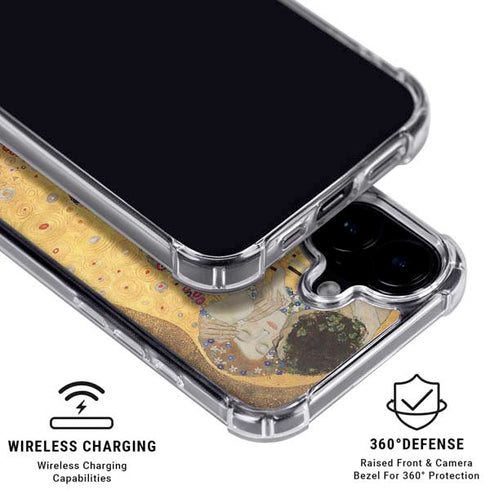 Klimt - The Kiss by Klimt iPhone 16 MagSafe Case