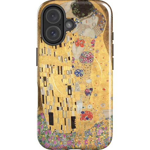 Klimt - The Kiss by Klimt iPhone 16 Magsafe Impact Case