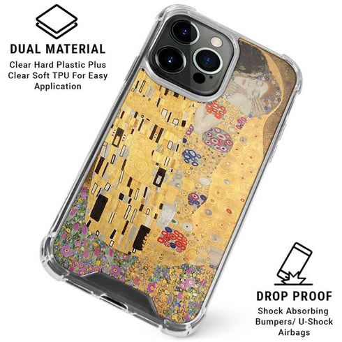 Klimt - The Kiss by Klimt iPhone 16 Pro Max Clear Case
