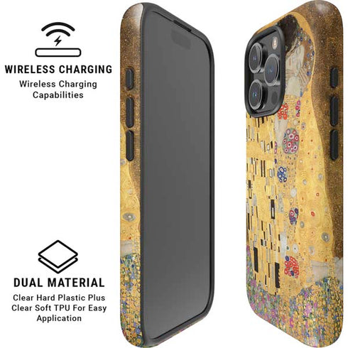 Klimt - The Kiss by Klimt iPhone 16 Pro Max Magsafe Impact Case