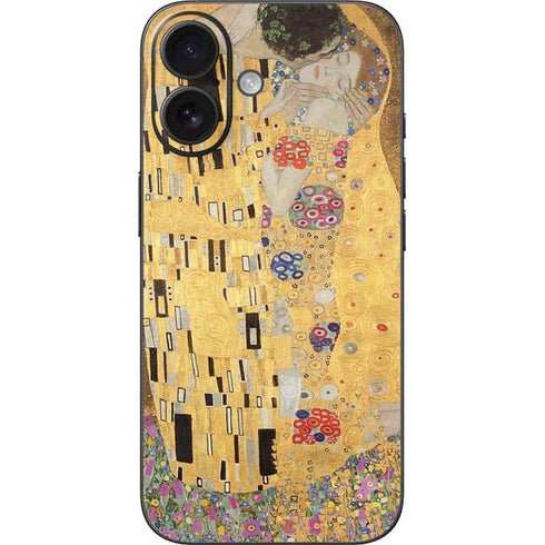 Klimt - The Kiss by Klimt iPhone 16 Skin