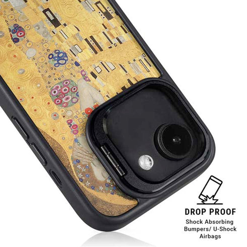 Klimt - The Kiss by Klimt iPhone 16e Kickstand Case