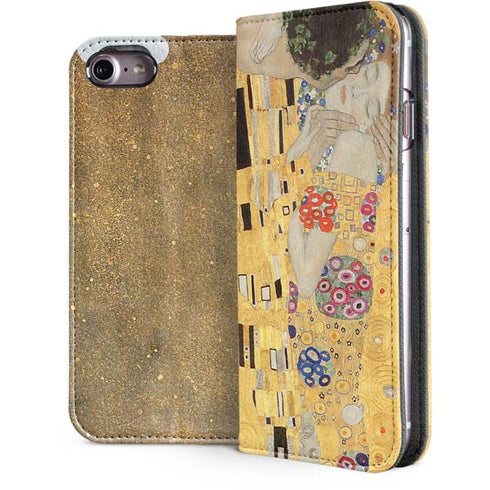 Gustav Klimt The Kiss iPhone 7 Folio Case