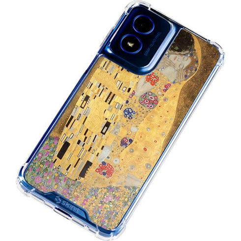 Klimt - The Kiss by Klimt Moto G 5G (2024) Clear Case