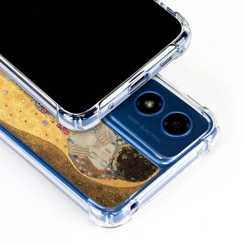 Klimt - The Kiss by Klimt Moto G Play 4G (2024) Clear Case