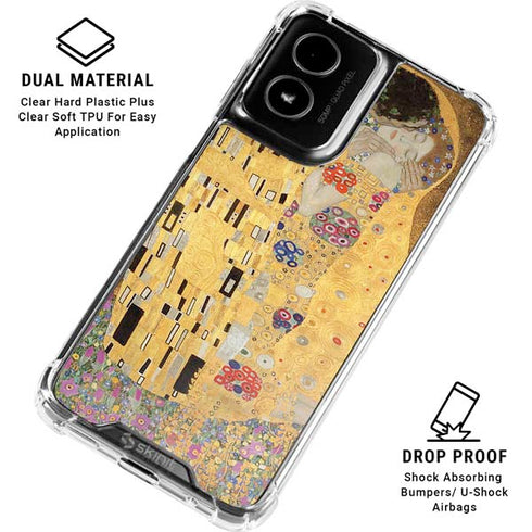 Klimt - The Kiss by Klimt Moto G Power 5G (2024) Clear Case
