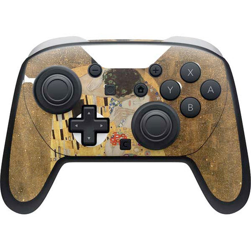 Klimt - The Kiss by Klimt Nintendo Switch 2 (2025) Pro Controller Skin